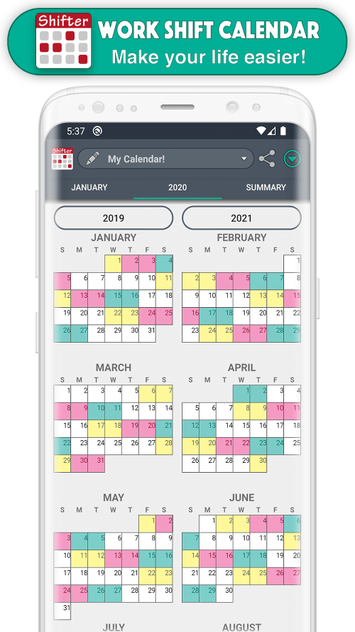 Work Shift Calendar MOD screenshot 7
