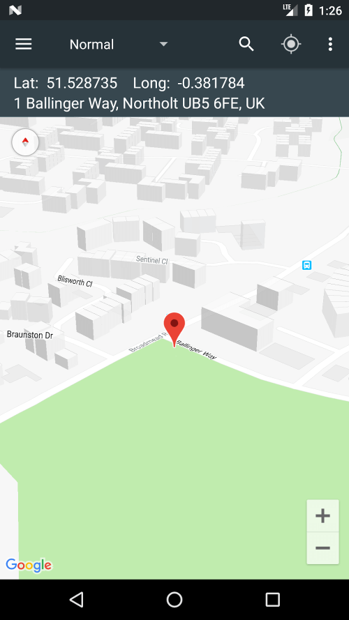 Map Coordinates screenshot 7