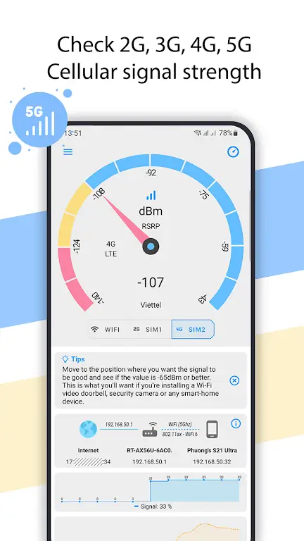 Net Signal Pro:WiFi & 5G Meter screenshot 7