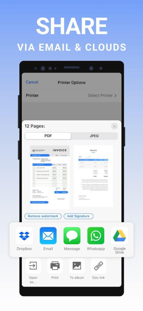 Mobile Scanner App screenshot 9