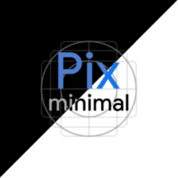 Pix-Minimal Iconos en Blanco y Negro