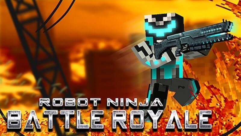 Robot Ninja Battle Royale screenshot 1