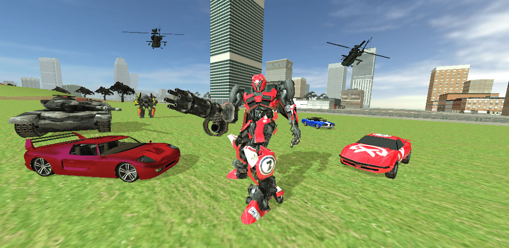 Racing Car Robot screenshot 1