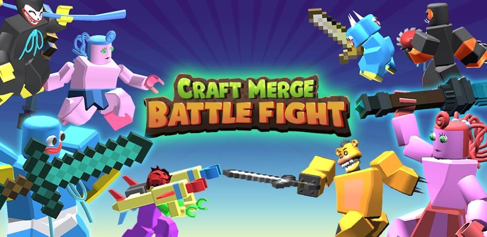 Craft Merge Battle Fight screenshot 1