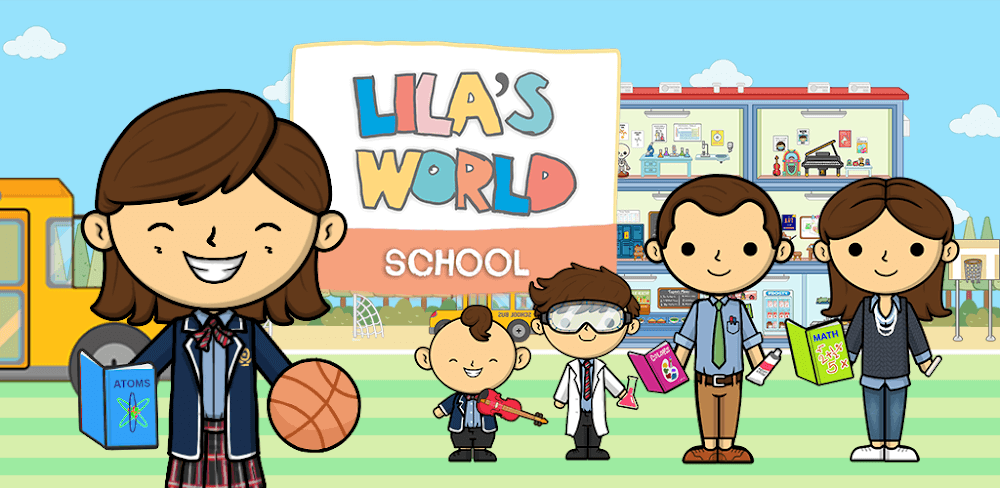 Lila’s World: My School Games screenshot 1