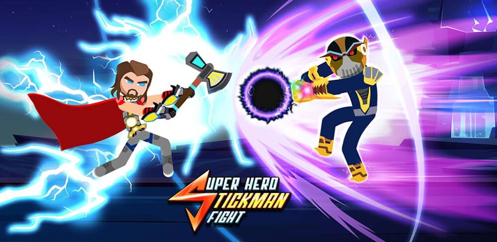 Super Stickman Fighting Battle screenshot 1