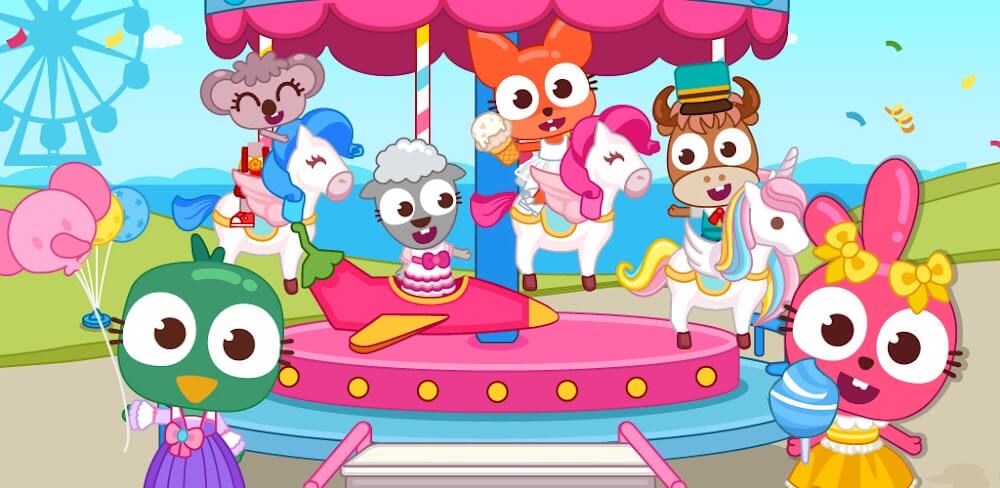 Papo Town: Amusement Park screenshot 1