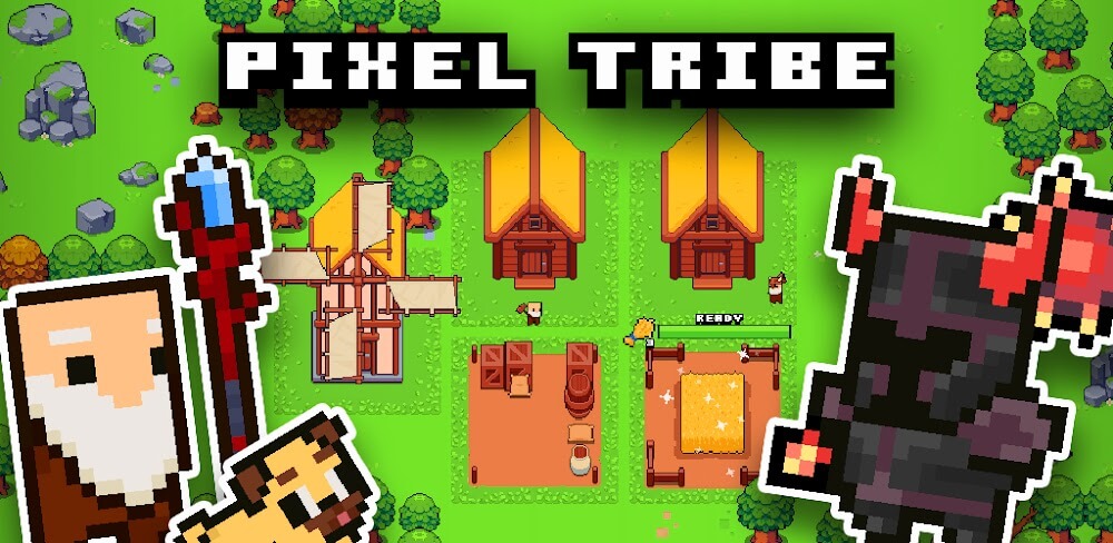 Pixel Tribe: Viking Kingdom screenshot 1