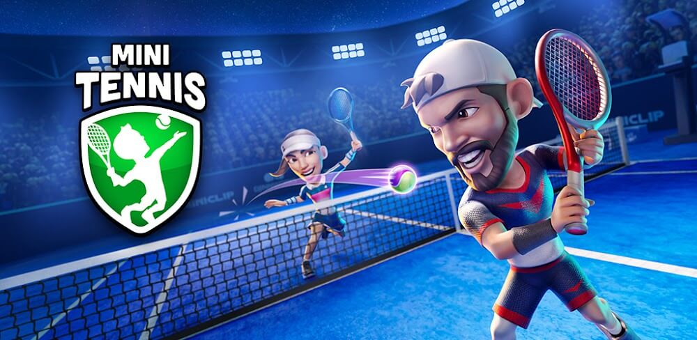 Mini Tennis: Perfect Smash screenshot 1