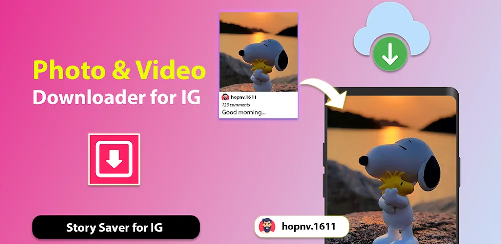 Inst Saver: Post & Story Saver (Repost – Video Downloader ) screenshot 1