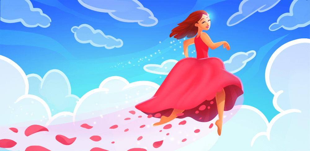 Hover Skirt: stack & dress up screenshot 1