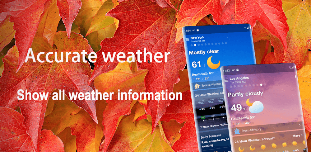 Local Weather Alerts – Widget screenshot 1