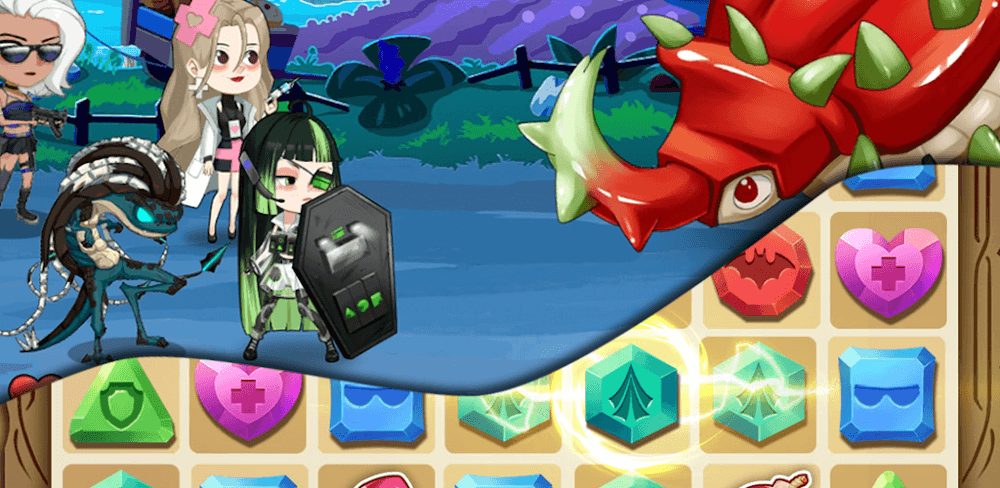 Micro Trek-Puzzle RPG Game screenshot 1