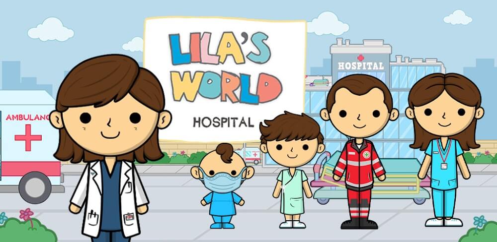 Lila’s World: Dr Hospital Games screenshot 1