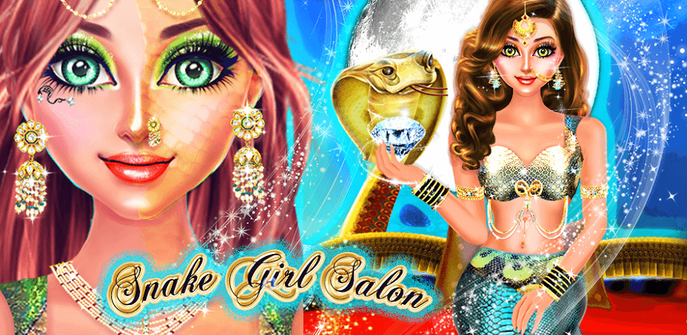 Snake Girl Salon – Naagin Game screenshot 1