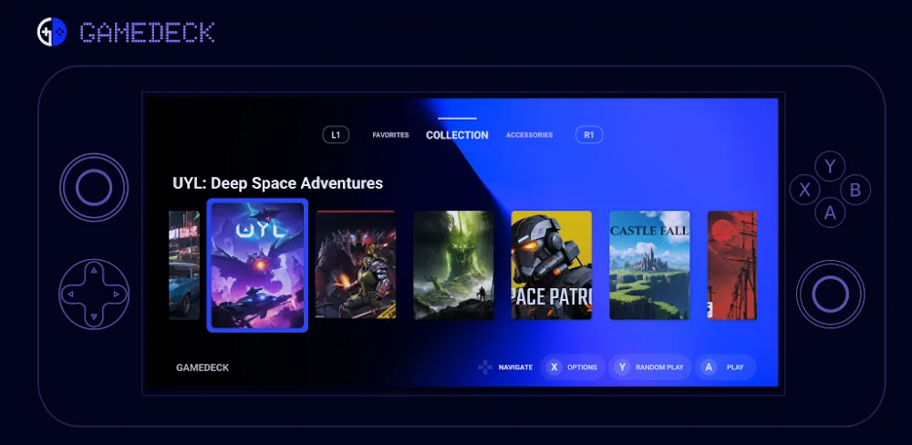 Gamedeck – The Game Launcher screenshot 1