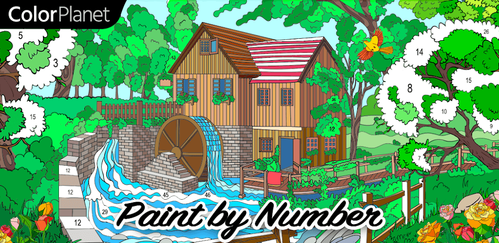 ColorPlanet® Paint by Number screenshot 1
