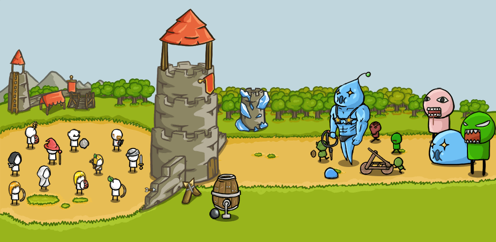 Grow Castle – Tower Defense screenshot 1