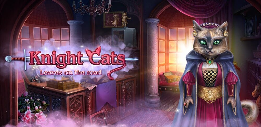 Knight Cats Leaves on the Road screenshot 1