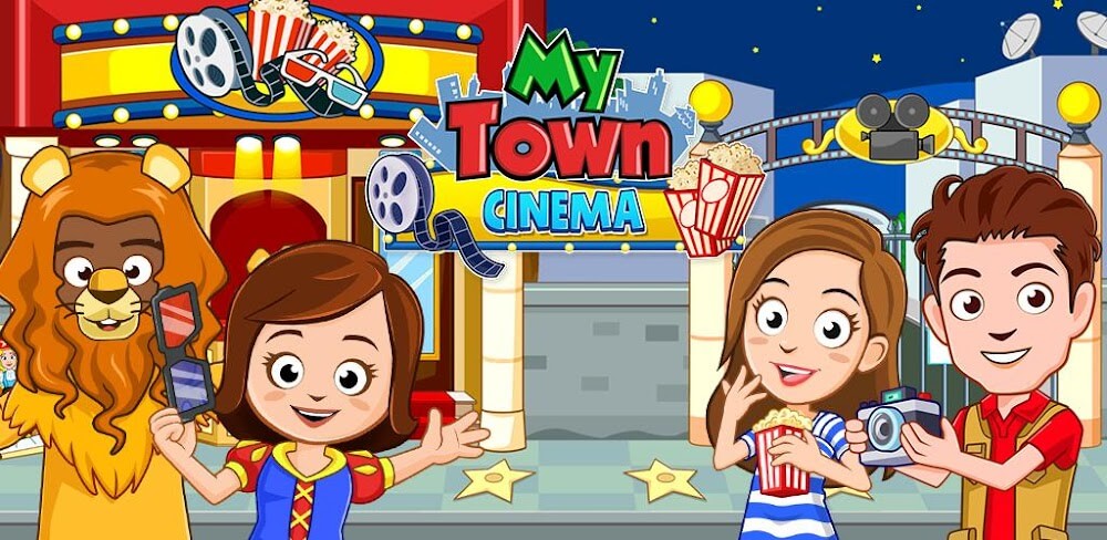 My Town: Cinema and Movie Game screenshot 1