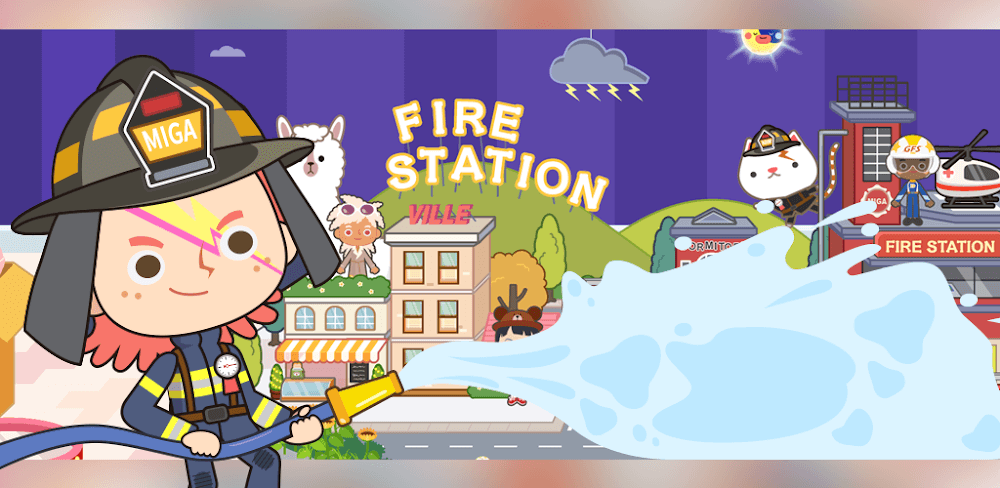 Miga Town: My Fire Station screenshot 1