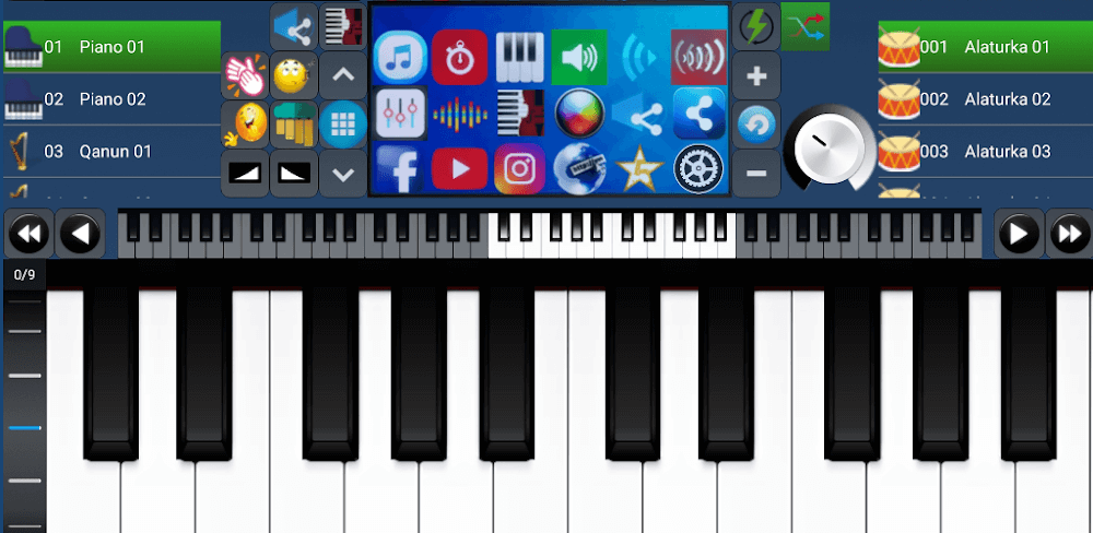 Portable ORG Keyboard screenshot 1