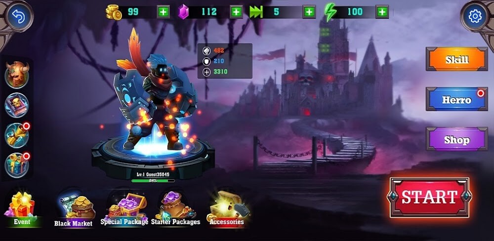 The Mighty Warrior screenshot 1