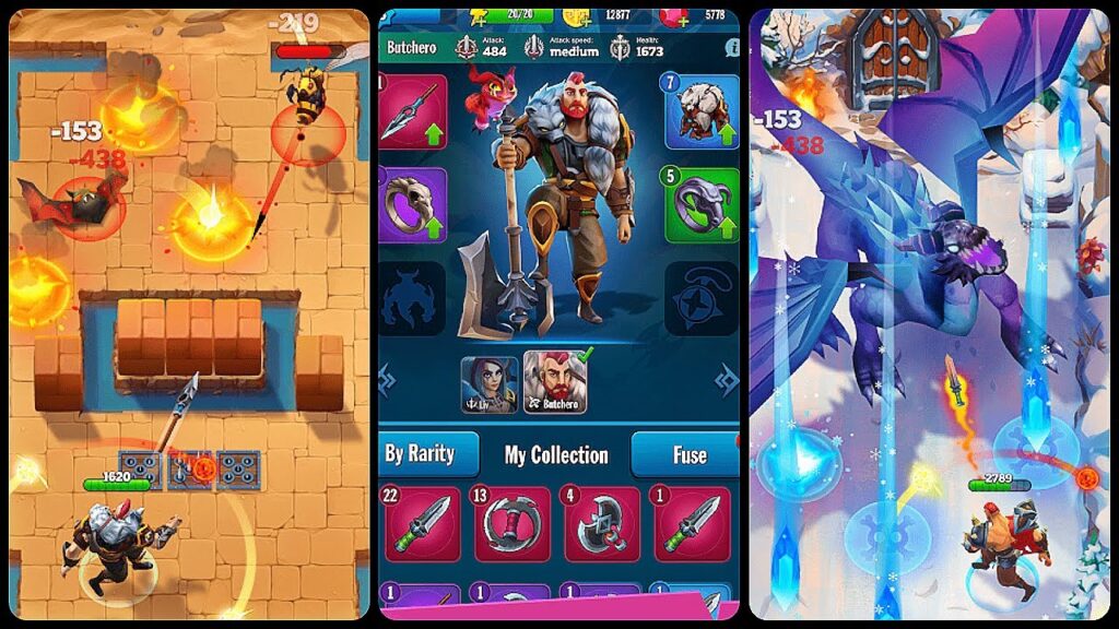 Forge of War: Epic RPG with He screenshot 1