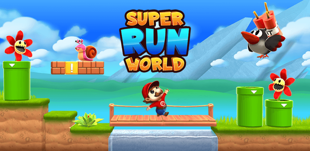 Super Run World: Bro Adventure screenshot 1