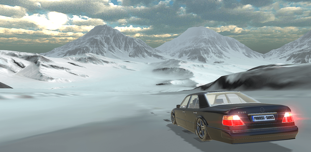 Benz E500 W124 Drift Simulator screenshot 1