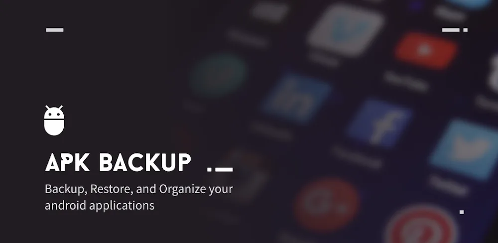 APK Backup & App Recovery screenshot 1