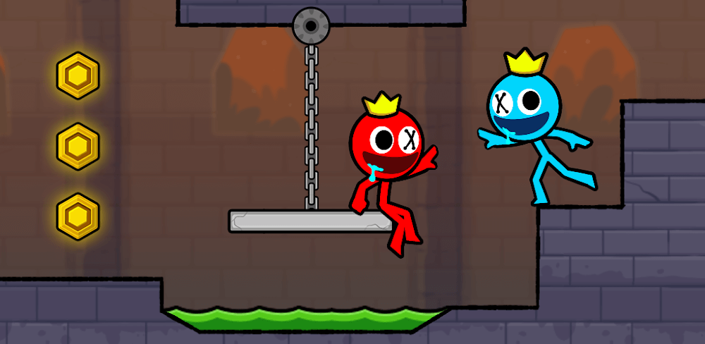 Red and Blue Stickman : Season 2 screenshot 1