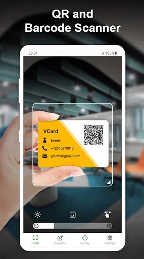 QR code scanner and Barcode MOD screenshot 1