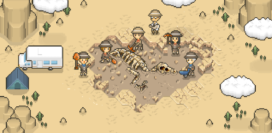 TAP! DIG! MY MUSEUM! screenshot 1