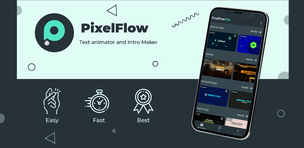 PixelFlow: Intro Maker screenshot 1