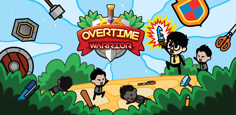 Overtime Warrior Idle RPG screenshot 1