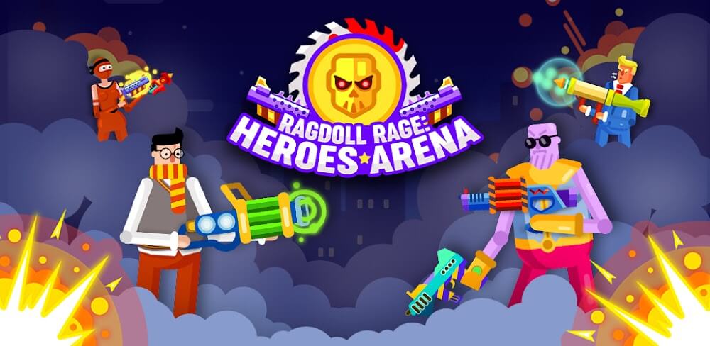 Ragdoll Rage: Heroes Arena screenshot 1