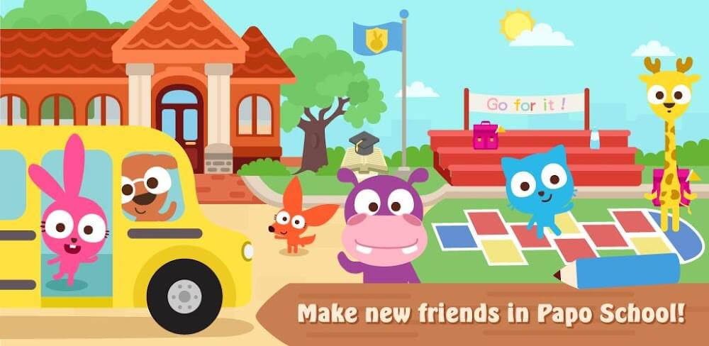 Papo Town: School screenshot 1