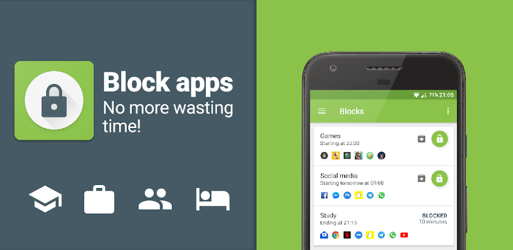 Block Apps screenshot 1