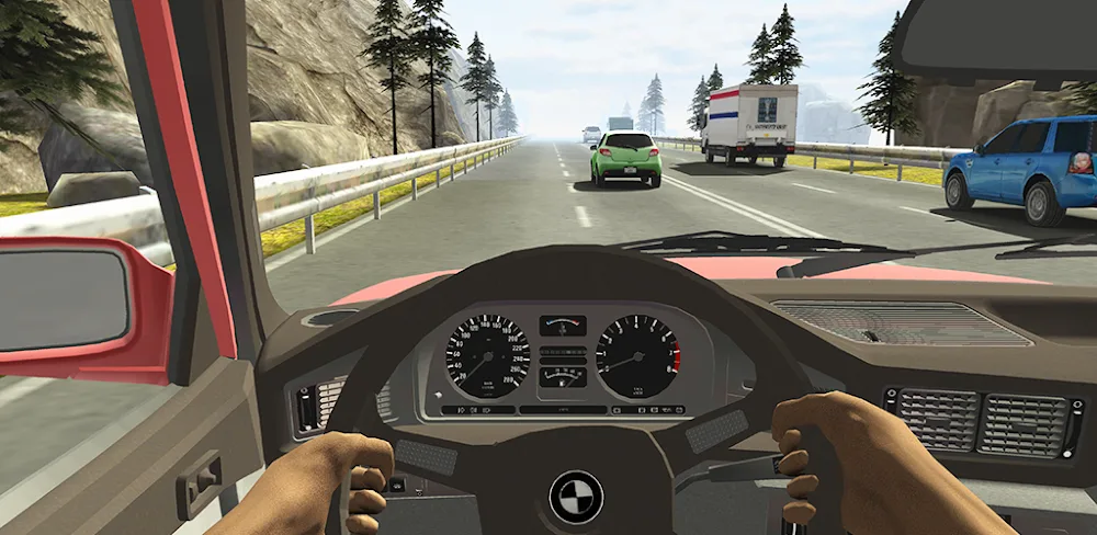 Racing in Car screenshot 1