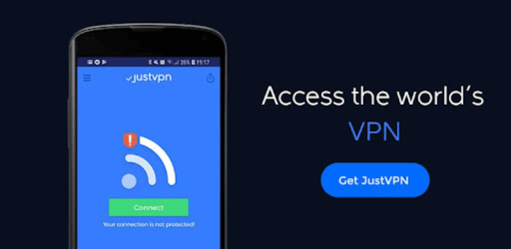 VPN high speed proxy – justvpn screenshot 1