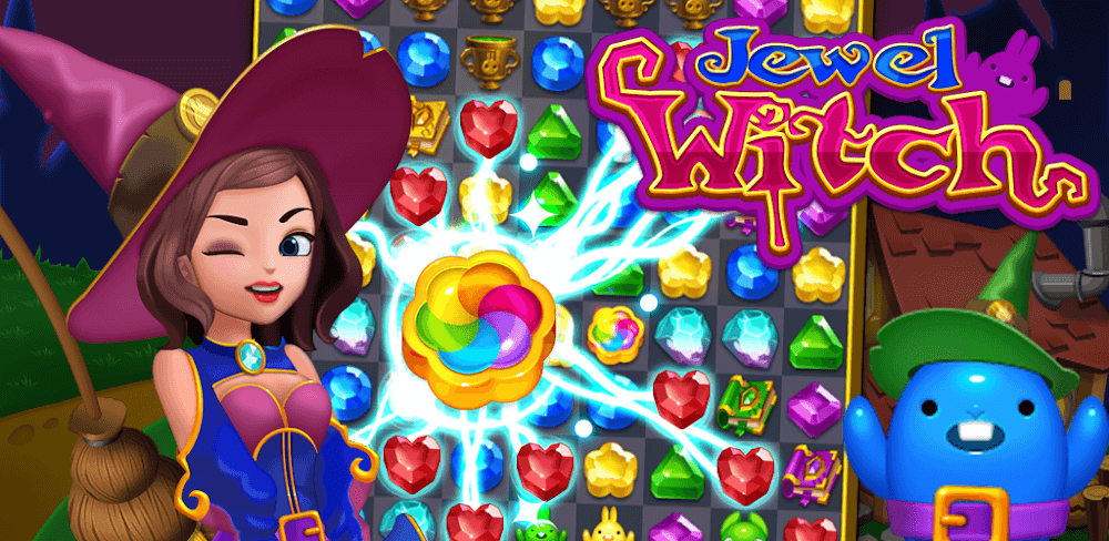 Jewel Witch – Match 3 Game screenshot 1