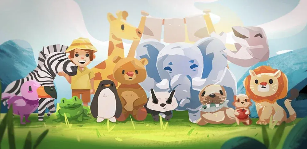 Idle Tap Zoo: Tap, Build & Upg screenshot 1