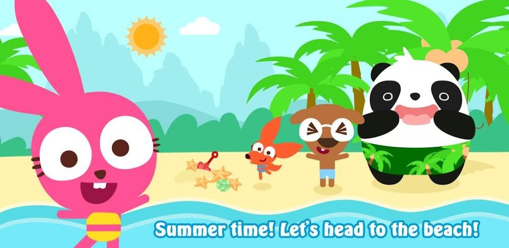 Purple Pink Summer Beach screenshot 1