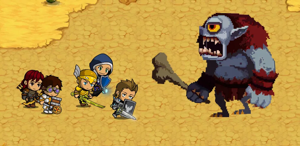 Epic Raiders – Old School RPG screenshot 1