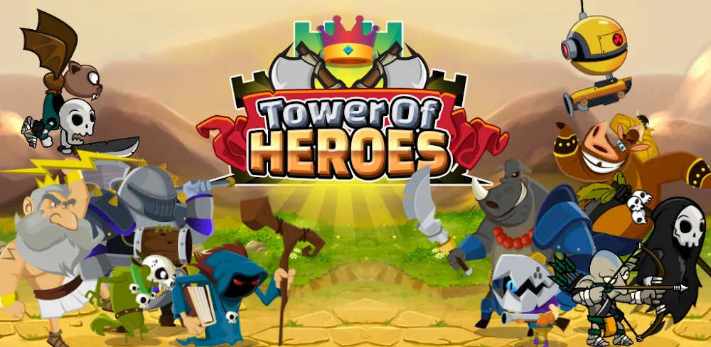 Tower Of Heroes: Epic Defense screenshot 1