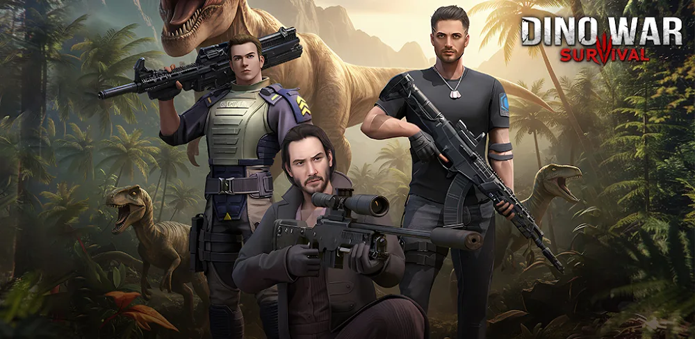 Dino War: Survival screenshot 1