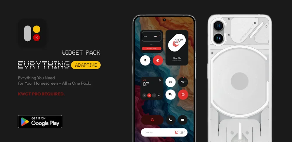 Evrything Adaptive Widget Pack screenshot 1
