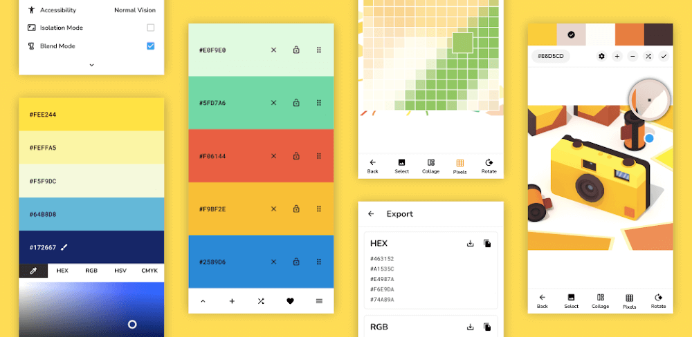 Pigments: Color Scheme Creator screenshot 1