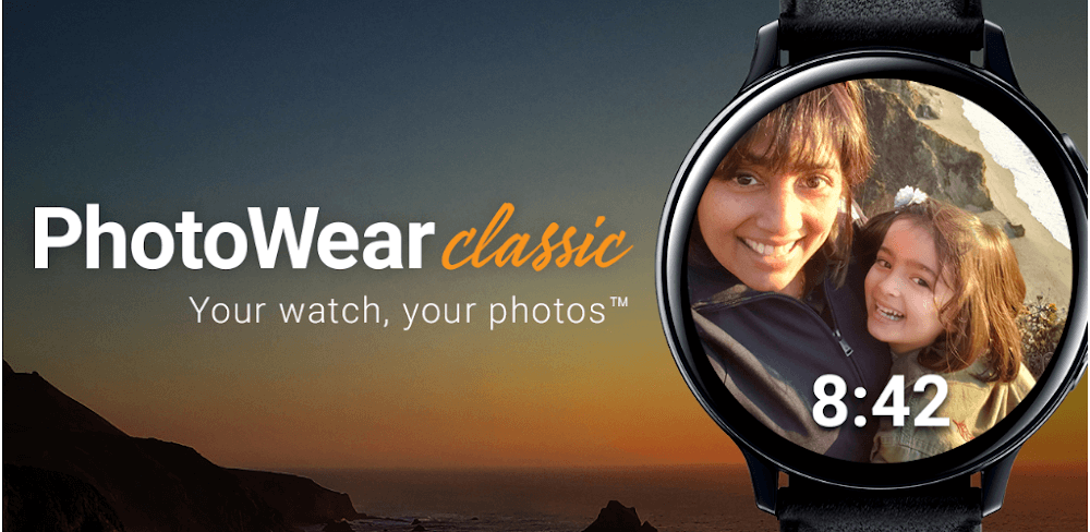 PhotoWear Classic Watch Face screenshot 1